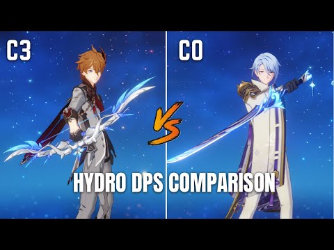 "Whale" Childe vs C0 Ayato DPS Comparison | Genshin Impact