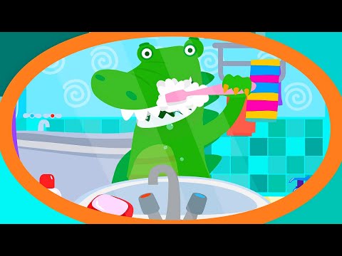 Brush Your Teeth with Meow-Meow Kitty | Healthy Teeth kids song