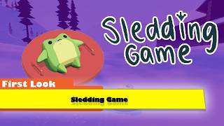 First Look at Sledding Game on Xbox Series X