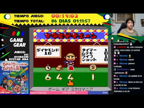 GGMM 355 Hyokkori Hyotan Jima - Juego Completo + Ending - Game Gear Micro Mania