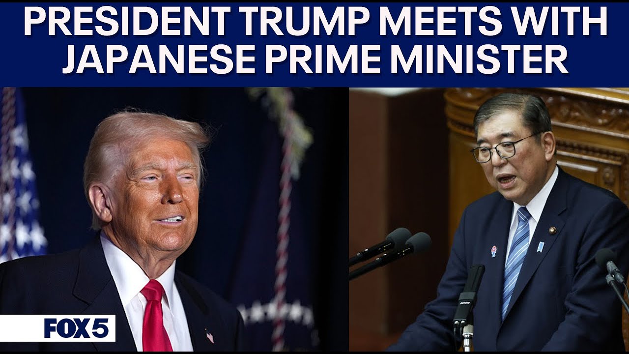 FULL: President Donald Trump takes questions during meeting with Japan Prime Minister Shigeru Ishiba
