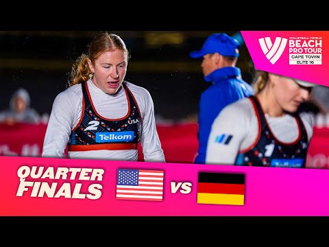 Loreen/Quiggle vs. Ittlinger/Grüne - Quarter Final Highlights | Cape Town 2025 #BeachProTour