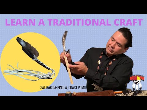 Craft Class with Sal Garcia: Smudge Feather