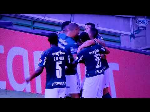 Libertadores 2020 palmeiras 5 x 0 bolívar gol de Rony desencantou