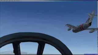 F-105D v MiG-17 - Tactical Evaluation Flight, FSX/P3D