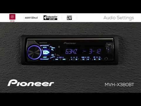 Pioneer Mvh X380bt Single Din In Dash Digital Media Car Stereo Mechless Bluetooth Car Stereo W Shallow Chassis Front Auxiliary Inputs And Detachable Faceplate