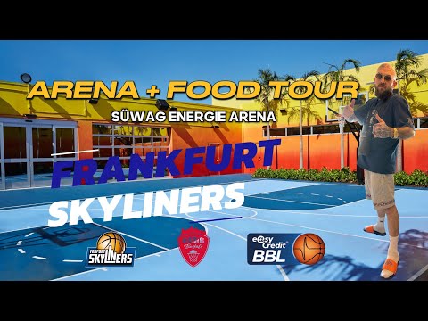 FRANKFURT SKYLINERS 🏀 Arena Food Tour SÜWAG ARENA - Stadionessen, Bier, Basketball, Spiel, BBL, Korb