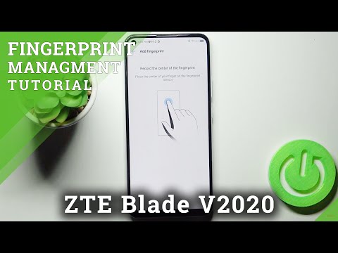 How to Add Fingerprint to ZTE Blade V2020 – Set Up Fingerprint