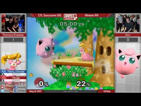 CFL Smackdown 126 Melee - Stockholm Syndrome (Peach) vs Envy (Puff) - Winners R4