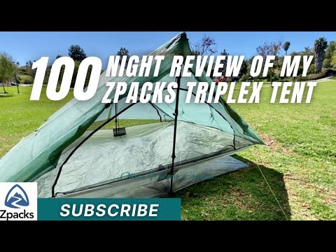 100 Night Review of my Zpacks Triplex Tent