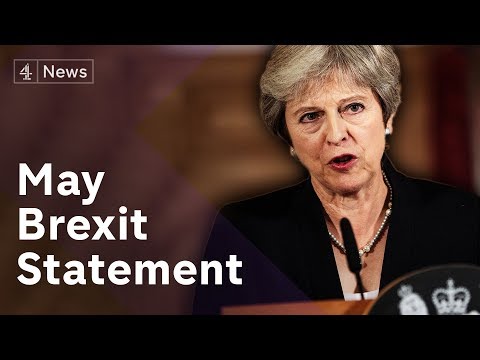 Theresa May statement on Brexit negotiations