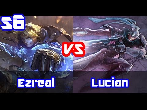 LOL Highlights -EDG Deft - Lucian vs Ezreal ADC Ranked Challenger Korea