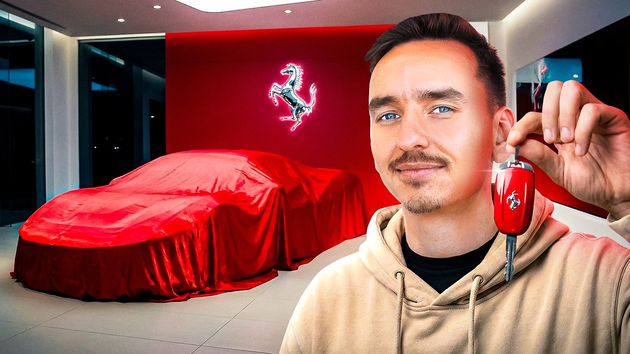 DELIVERY VIDEO OF MY $1,000,000 FERRARI !!!