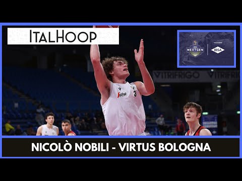 Nicolò Nobili - MVP Virtus vs Trieste - LBA Next Gen 2022