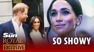 Meghan's a narcissist & desperate to look happy with Harry, her pathetic moodboard's proof