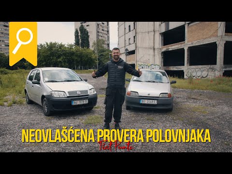 Neovlašćena provera polovnjaka - Fiat Punto *NAJBOLJE ZA POČETNIKA*