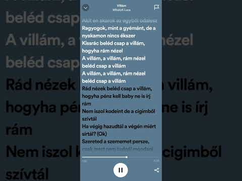 Mihályfi Luca feat. Ekhoe - Villám [sped up+lyrics]