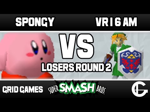 Spongy (Kirby) VS VR | 6 AM (Link) | Grid Smash 64 Weekly 32 | Losers Round 2
