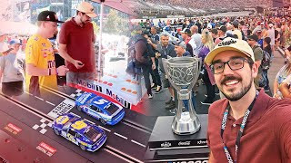 Bristol Night Race At-Track Experience! | Racing SLOT CARS With Fans!