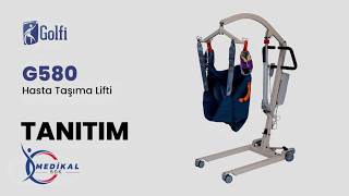 Golfi G580 Elektrikli Hasta Taşıma Lifti Tanıtımı | 150 Kg Taşıma Kapa