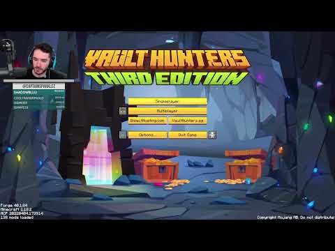 CaptainSparklez “Minecraft: Vault Hunters 1.18 Ep 64 - Coins Go Brrrrr” Cut Intro