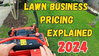 How to Price ANY LAWN SERVICE in 2024 (Detailed Examples)