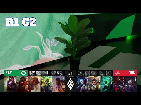 FLY vs 100 - Game 2 | Round 1 Playoffs S12 LCS Spring 2023 | FlyQuest vs 100 Thieves G2