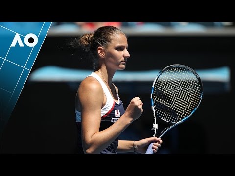 Pliskova v Blinkova match highlights (2R) | Australian Open 2017
