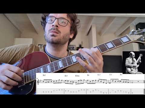 Joe Pass - Rythm Changes Etude 1