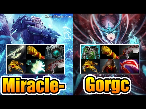 Gorgc vs Miracle- PERFECT IS SHIT Dota2 7.01