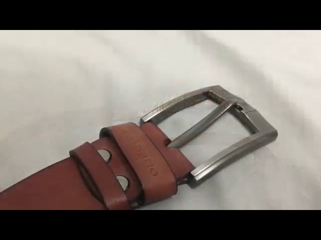 Vídeo relacionado con WERFORU Cinturón infantil de piel sintética para pantalones vaqueros con doble ojal, A-negro., für Taillenumfang unter 78 cm