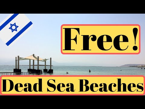 Best Free Dead Sea Public Beaches in Israel