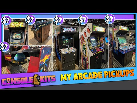 Console Kits Podcast - My NEW Arcade Pickups! These deals were INCREDIBLE!