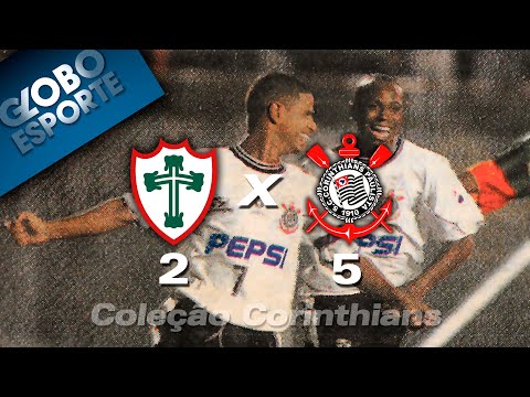 Portuguesa 2 x 5 Corinthians - 22 / 03 / 2000 - Paulista Championship (Globo Esporte)
