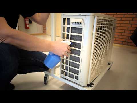 IVT Luft/luft värmepump - Skötsel utedel