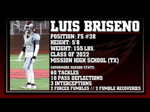 Luis Briseño [FS] Sophomore Highlights
