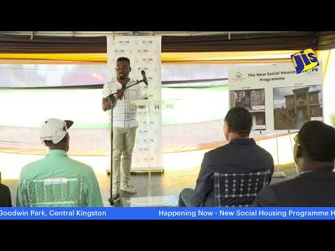 JISTV New Social Housing Programme Handing Over Ceremony, Goodwin Park, Central Kingston