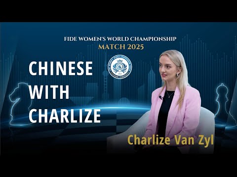 🇨🇳 Chinese with Charlize! Ju Wenjun and Tan Zhongyi gave our presenter a lesson