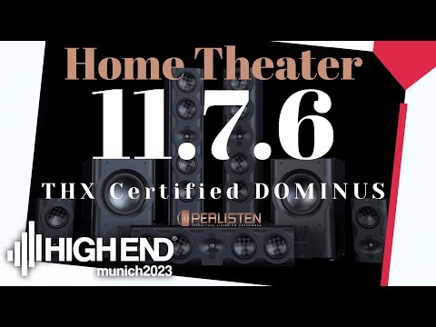 INSANE Perlisten 11.7.6 THX Dominus Home Theater with Dirac & StormAudio - High-End Munich 2023