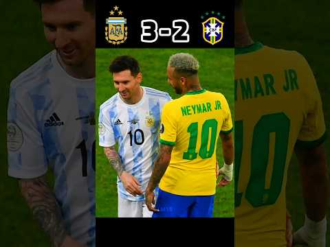 Argentina 🇦🇷 Destroyed Brazil 🇧🇷 🤯🔥| imaginary world cup Final 2026 #shorts #football #youtube