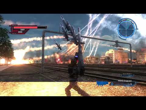 EDF Earth Defense Force 5 DLC 1 M 10 Engage Aliens 2 - Missiles - Ranger Inferno