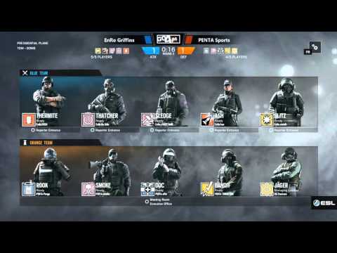 ESL EU Go4R6 (PC) #11 PENTA Sports vs ENRO Griffins
