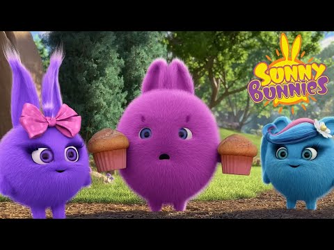 The BIGGER the cupcake, the better! | Sunny Bunnies | Cartoons For Kids