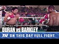 Roberto Duran S Legendary Night Against Iran Barkley FULL FIGHT