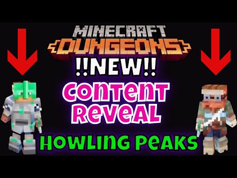 Minecraft Dungeons Howling Peaks DLC Season Pass and Apocalypse Plus +