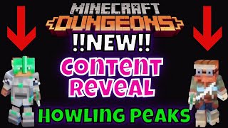 Minecraft Dungeons Howling Peaks DLC Season Pass and Apocalypse Plus +