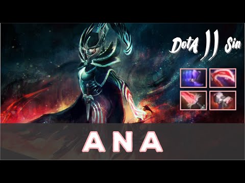 ANA PHANTOM ASSASSIN DOTA 2 7.24 GOD SAFELANE GAMEPLAY BUILD | DOTA 2 PRO PLAYER GAMEPLAY