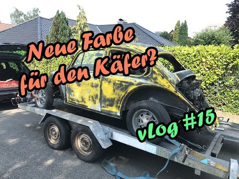 Neuer Lack für den Käfer | vLog #15