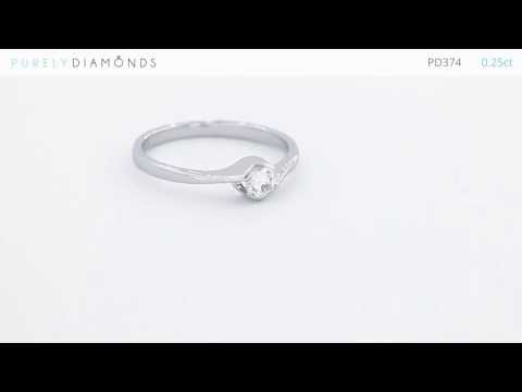 PD374: 0.25ct - PurelyDiamonds