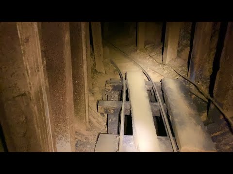 Exploring a Massive Abandoned Mine with Dangerous Shafts and False Floors